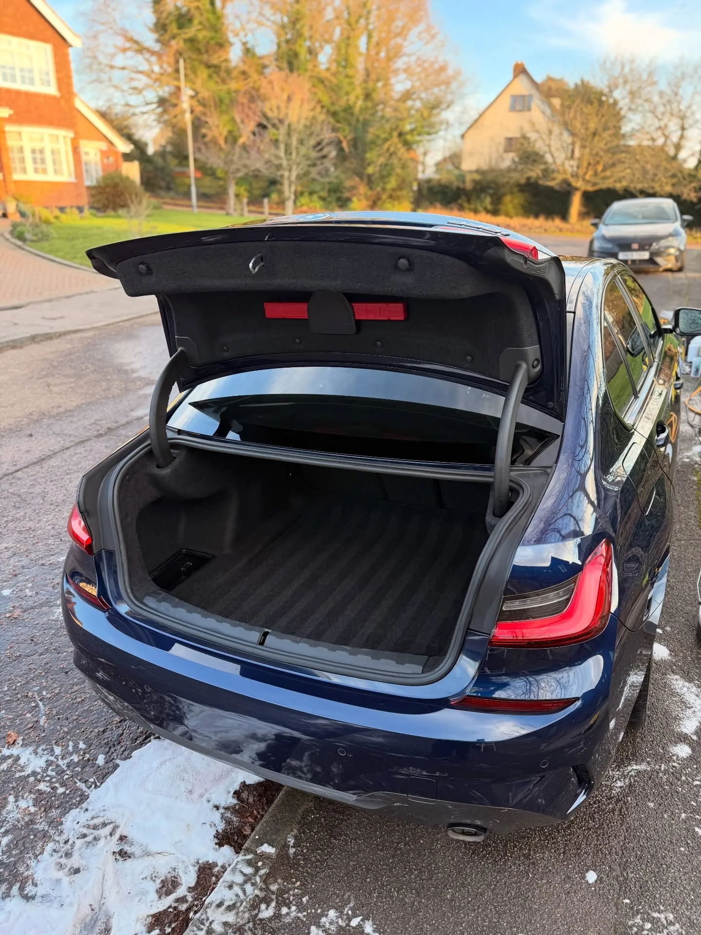 BMW 3 Series boot cleaned out during a valet